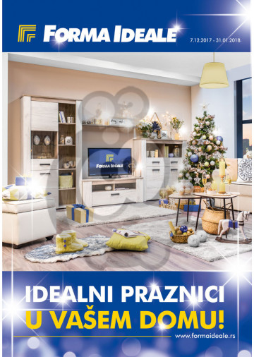 Forma Ideale Namestaj Katalog Akcija 07 12 2017 31 01 2018 Kuda U Kupovinu