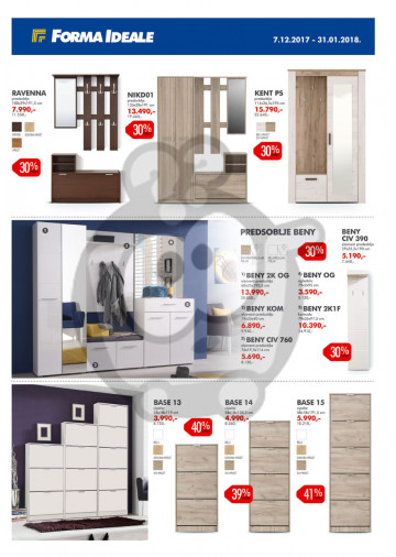 Forma Ideale Namestaj Katalog Akcija 07 12 2017 31 01 2018 Kuda U Kupovinu