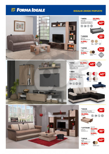Forma Ideale Namestaj Katalog Akcija 20 01 15 02 2020 Kuda U Kupovinu