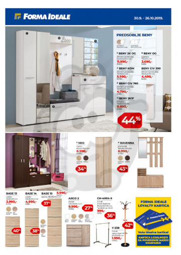 Forma Ideale Namestaj Katalog Akcija Oktobar 2019 Kuda U Kupovinu