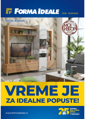 Forma Ideale Namestaj Katalog Akcija Septembar 2020 Kuda U Kupovinu