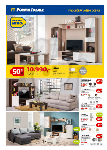 Forma Ideale Namestaj Katalog Akcija April 2019 Kuda U Kupovinu