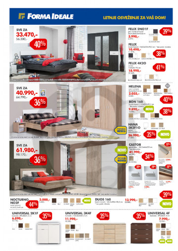Forma Ideale Namestaj Katalog Akcija Avgust 2017 Kuda U Kupovinu