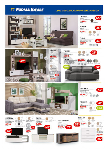 Forma Ideale Namestaj Katalog Akcija Jul 2019 Kuda U Kupovinu