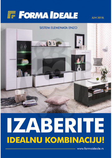 Forma Ideale Namestaj Katalog Akcija 01 06 30 06 2018 Kuda U Kupovinu