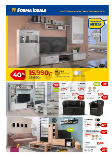 Forma Ideale Namestaj Katalog Akcija Jun 2019 Kuda U Kupovinu