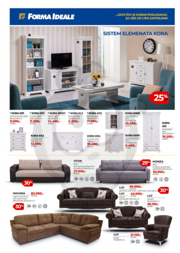 Forma Ideale Namestaj Katalog Akcija Jun 2019 Kuda U Kupovinu