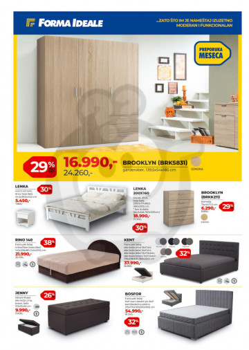 Forma Ideale Namestaj Katalog Akcija Jun 2019 Kuda U Kupovinu