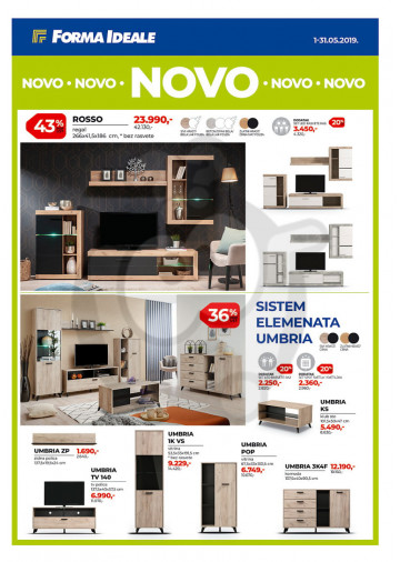 Forma Ideale Namestaj Katalog Akcija Maj 2019 Kuda U Kupovinu
