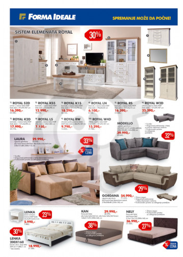 Forma Ideale Namestaj Katalog Akcija Mart 2019 Kuda U Kupovinu