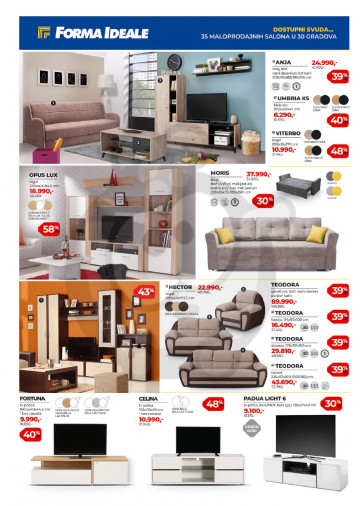 Forma Ideale Namestaj Katalog Akcija Septembar 2019 Kuda U Kupovinu