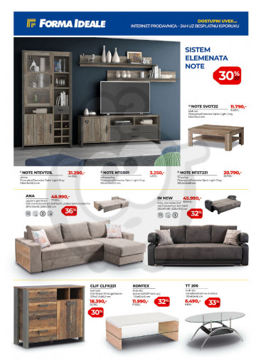 Forma Ideale Namestaj Katalog Akcija Septembar 2019 Kuda U Kupovinu