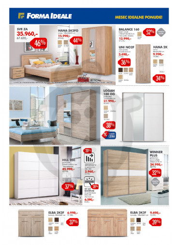 Forma Ideale Namestaj Katalog Akcija 01 09 30 09 2018 Kuda U Kupovinu