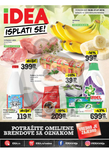 Idea Akcija Katalog Isplati Se 18 06 01 07 2018 Kuda U Kupovinu