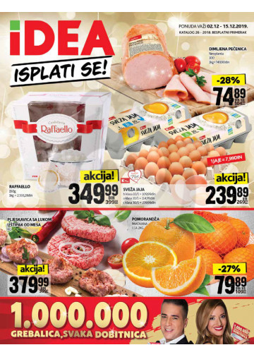 Idea Akcija Katalog Isplati Se 02 12 15 12 2019 Kuda U Kupovinu