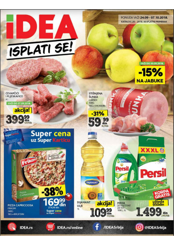 Idea Akcija Katalog Isplati Se 24 09 07 10 2018 Kuda U Kupovinu