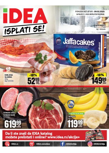 Idea Akcija Katalog Isplati Se 27 01 09 02 2020 Kuda U Kupovinu