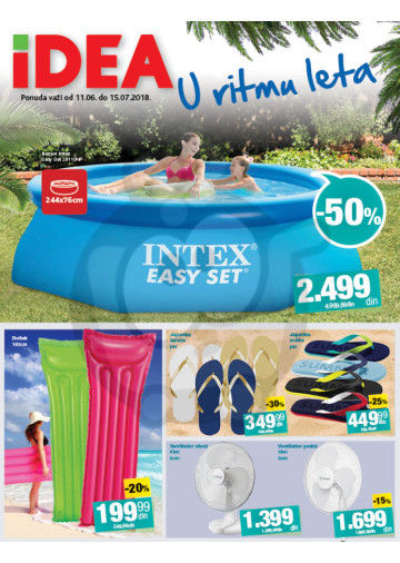 Idea Akcija Katalog Leto 11 06 15 07 2018 Kuda U Kupovinu