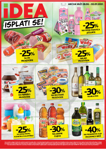 Idea Akcija Katalog Isplati Se 28 06 02 07 2017 Kuda U Kupovinu