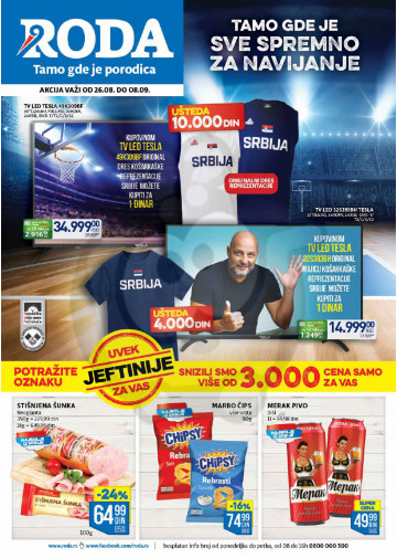 Roda Market Katalog Akcija 26 08 08 09 2019 Kuda U Kupovinu