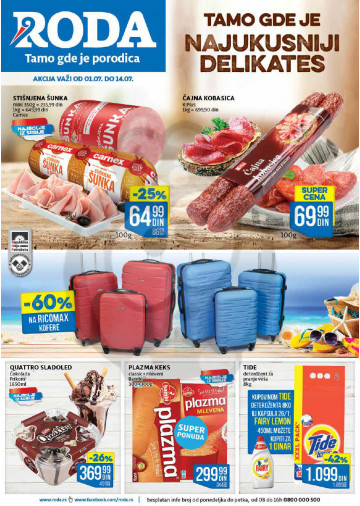 Roda Market Katalog Akcija 01 07 14 07 2019 Kuda U Kupovinu
