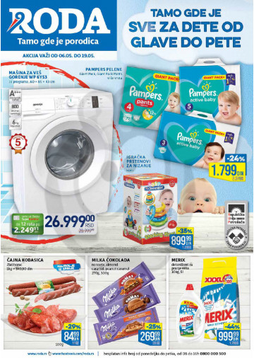 Roda Market Katalog Akcija 06 05 19 05 2019 Kuda U Kupovinu