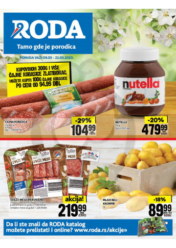 Roda Akcija Katalog Tehnika 13 10 09 11 2017 Kuda U Kupovinu