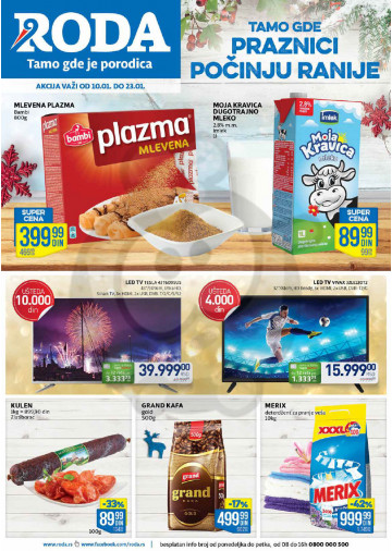 Roda Katalog Akcija 10 01 23 01 2019 Kuda U Kupovinu