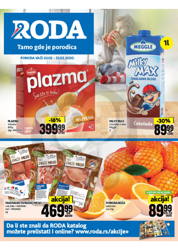 Roda Market Katalog Akcija 10 02 23 02 2020 Kuda U Kupovinu