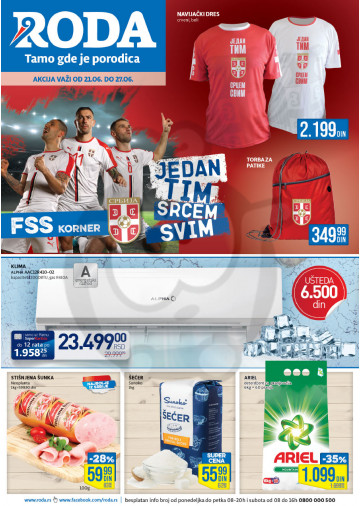 Roda Katalog Akcija 21 06 27 06 2018 Kuda U Kupovinu
