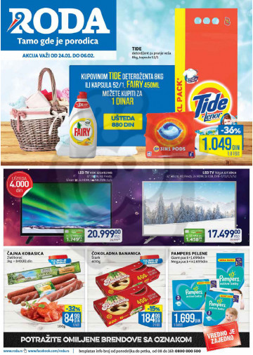 Roda Katalog Akcija 24 01 06 02 2019 Kuda U Kupovinu