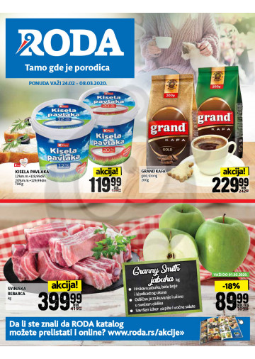 Roda Market Katalog Akcija 24 02 08 03 2020 Kuda U Kupovinu