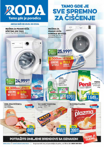 Roda Market Katalog Akcija 25 03 07 04 2019 Kuda U Kupovinu