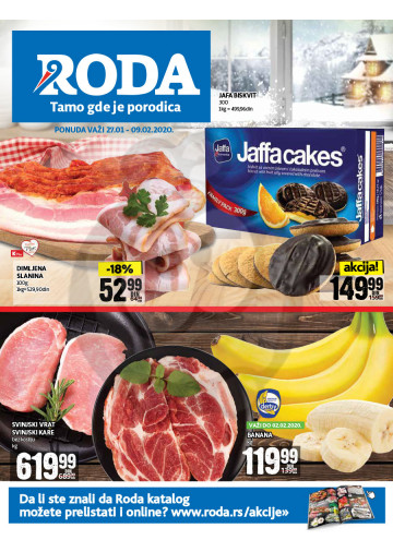 Roda Market Katalog Akcija 27 01 09 02 2020 Kuda U Kupovinu
