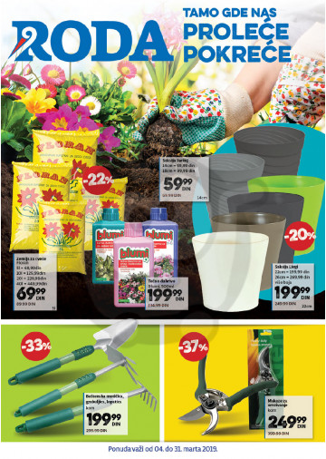 Roda Katalog Prolecna Akcija 04 03 31 03 2019 Kuda U Kupovinu