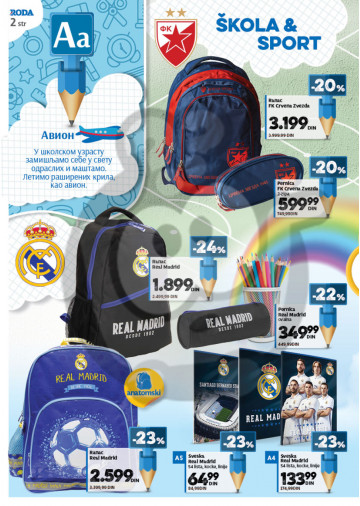 Roda Katalog Akcija Skola 14 08 10 09 2017 Kuda U Kupovinu