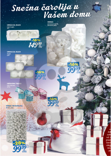 Roda Katalog Akcija Novogodisnji Ukrasi 30 11 2017 07 01 2018 Kuda U Kupovinu