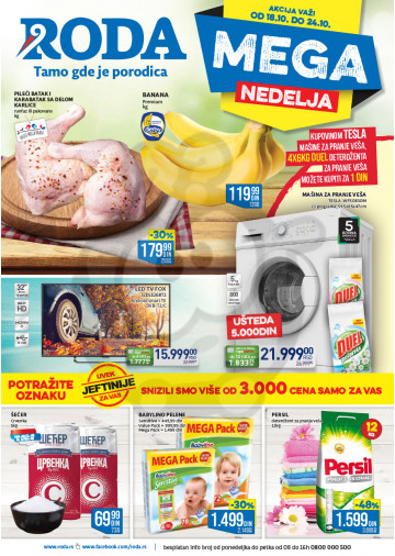 Roda Vikend Nedeljna Akcija 18 10 24 10 2019 Kuda U Kupovinu