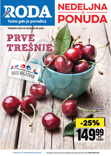 Roda Vikend Nedeljna Akcija 29 05 04 06 2020 Kuda U Kupovinu