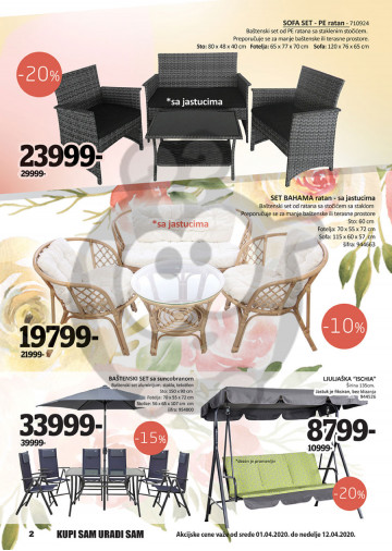 Uradi Sam Katalog Akcija 01 04 12 04 2020 Kuda U Kupovinu