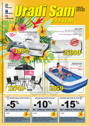 Uradi Sam Katalog Akcija 04 07 22 07 2018 Kuda U Kupovinu