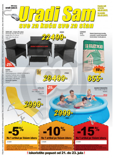Uradi Sam Katalog Akcija 05 07 23 07 2017 Kuda U Kupovinu