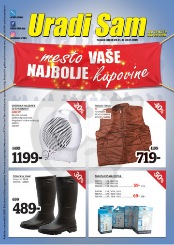 Uradi Sam Katalog Akcija 09 01 20 01 2019 Kuda U Kupovinu