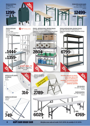 Uradi Sam Katalog Akcija 09 01 20 01 2019 Kuda U Kupovinu