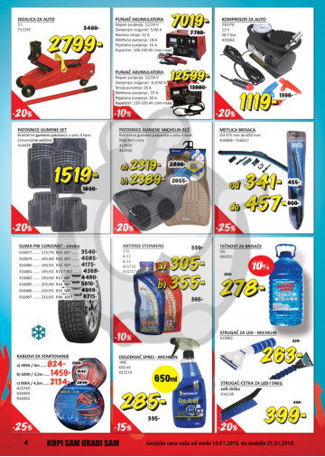 Uradi Sam Katalog Akcija 10 01 21 01 2018 Kuda U Kupovinu