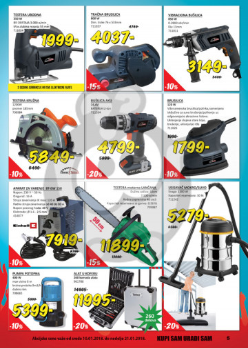 Uradi Sam Katalog Akcija 10 01 21 01 2018 Kuda U Kupovinu