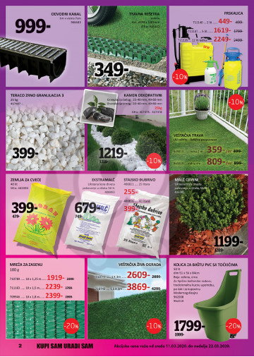Uradi Sam Katalog Akcija 11 03 22 03 2020 Kuda U Kupovinu
