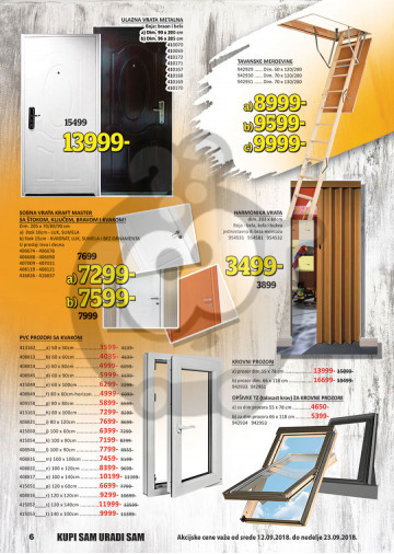 Uradi Sam Katalog Akcija 12 09 23 09 2018 Kuda U Kupovinu