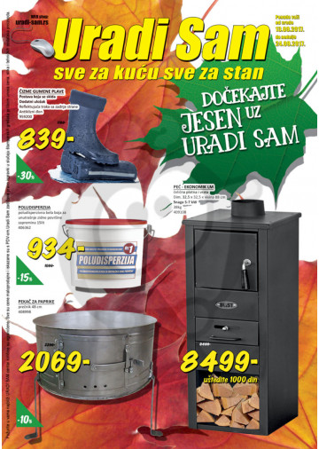 Uradi Sam Katalog Akcija 13 09 24 09 2017 Kuda U Kupovinu