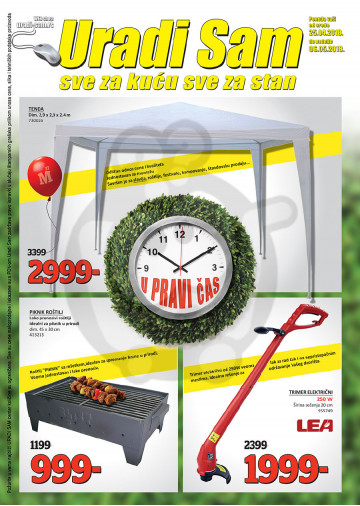 Uradi Sam Katalog Akcija 25 04 06 05 2018 Kuda U Kupovinu